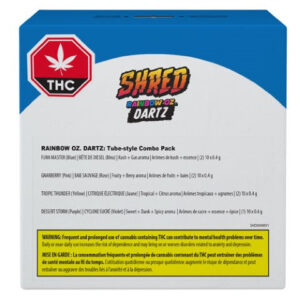 Alternative view of RAINBOW OZ. DARTZ COMBO PACK PRE-ROLLS
