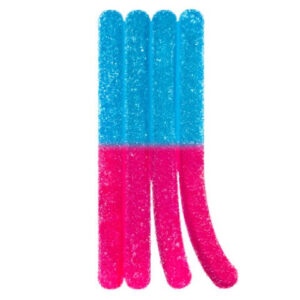 SOUR RAZZY PINK LEMONADE CBG:THC CHEWS