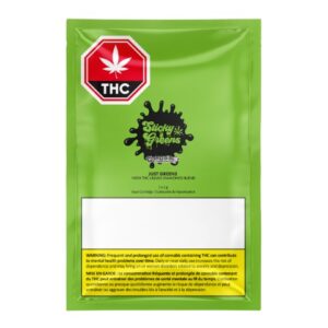 Alternative view of JUST GREENS HIGH THC LIQ DIAMOND BLEND CARTRIDGES