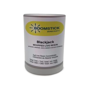 Alternative view of BLACKJACK WHIPPED LIVE RESIN