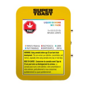 Alternative view of LIQUID DEMONS MIX PACK INFUSED PRE-ROLLS