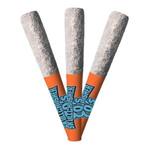 ICED RASPBERRY - QUAD DIAMOND INFUSED PRE-ROLLS