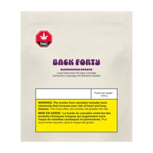 Alternative view of BLACKBERRY BREATH LIQUID DIAMOND BLEND CARTRIDGE