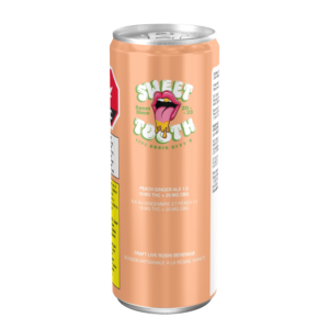 PEACH LIVE ROSIN GINGER ALE 1:2 THC:CBG